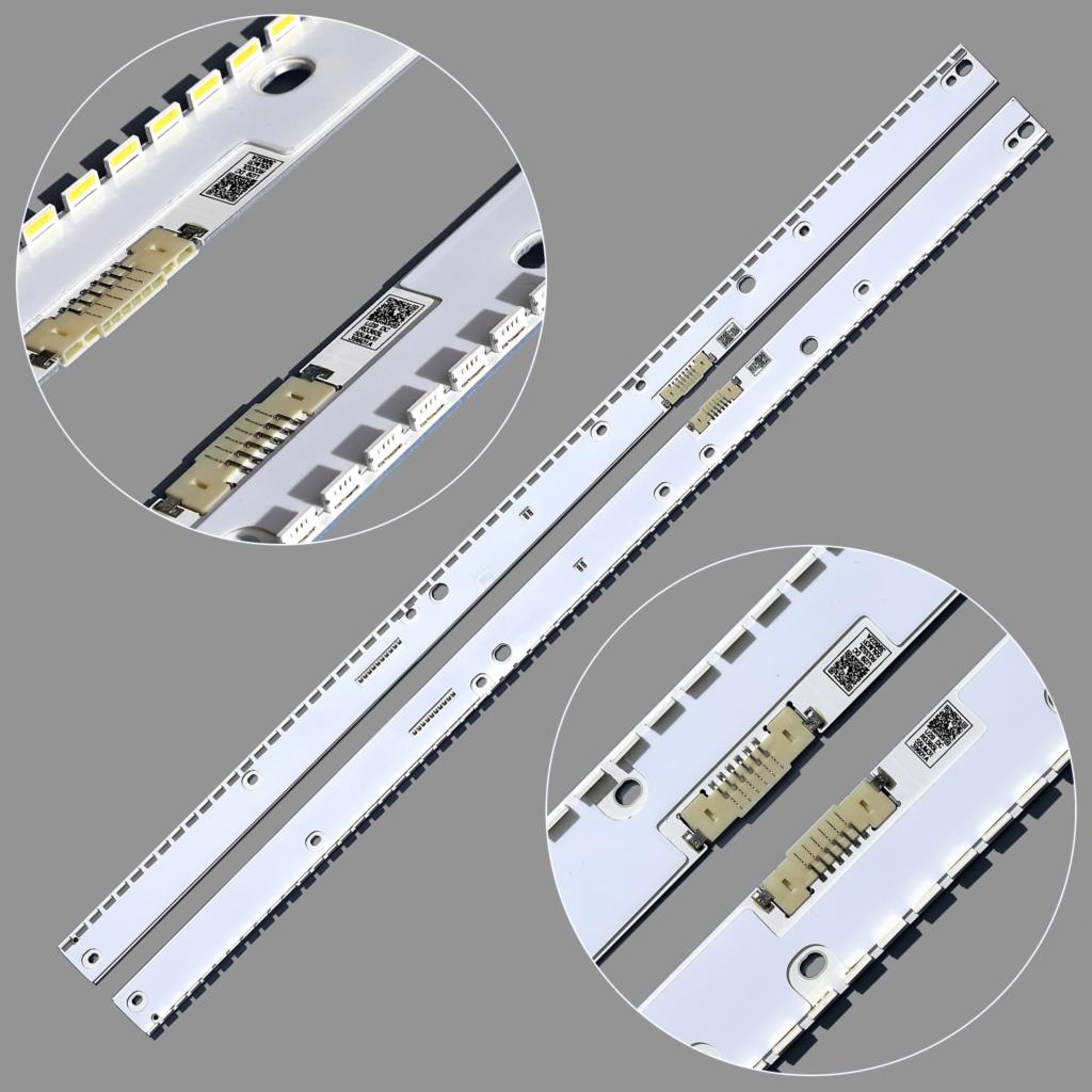 Tira de luces LED, accesorio para televisor Samsung de 55 &quot;, V6ER_550SMA_LED66_R2 V6ER_550SMB_LED66_R2 BN96-39601A UE55KU6500U UE55KU6450, 66LED