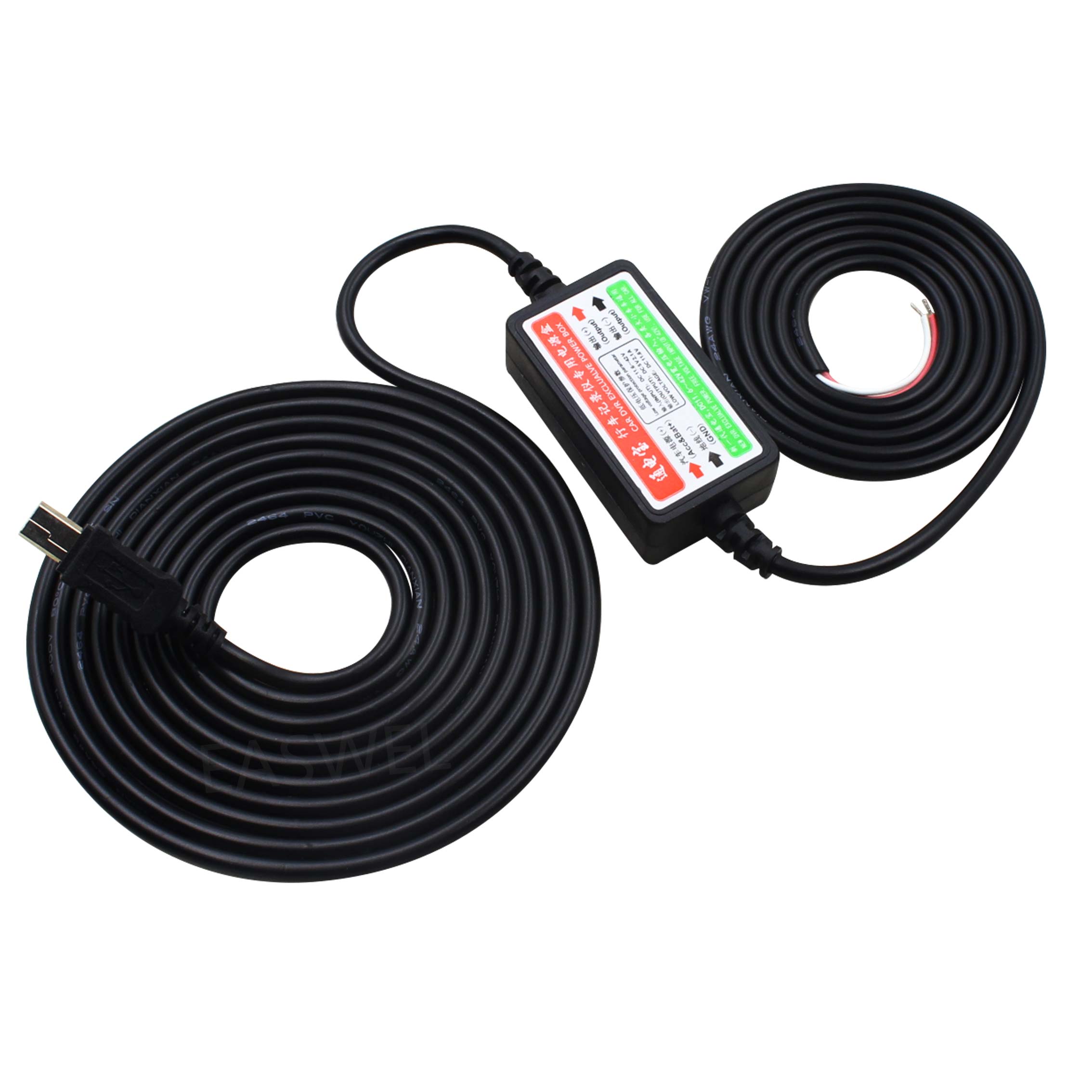 Hardwire Autolader snoer voor Garmin GPS Nuvi 50 LM/T 55 LM/T 65 LM/T 66 LM/T