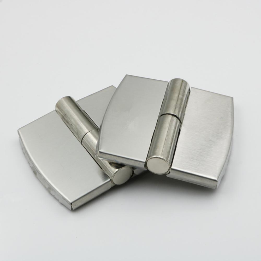 Stainless steel decorative cover sanitary partition fittings toilet self-closing door detachable hinge self-closing door lifting