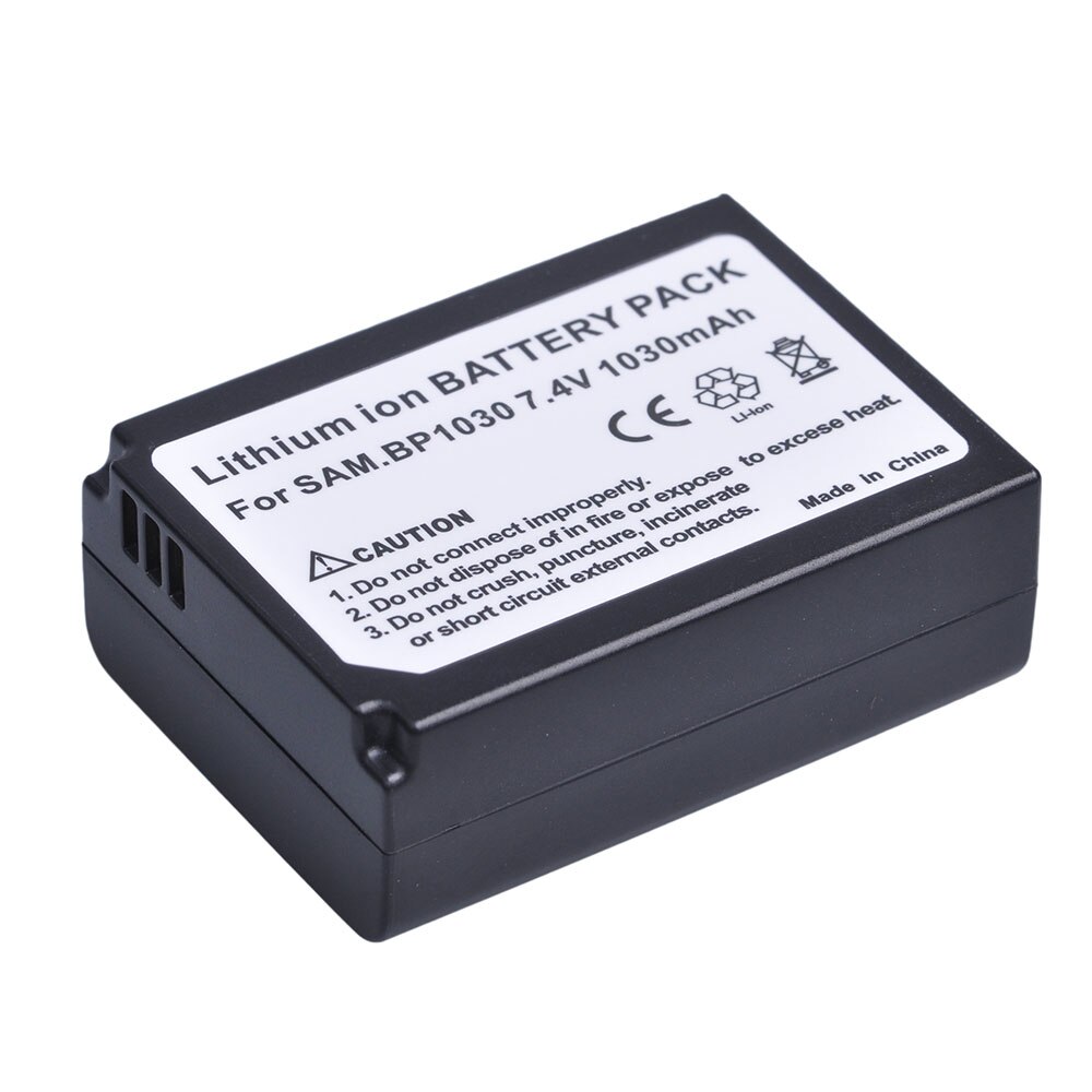 1pc BP-1030 BP 1030 Ersatz Batterie für Samsung NX200 NX200RS NX210 NX2000 NX300 NX1000 NX1100, BP1030B, BP1130 Batterie