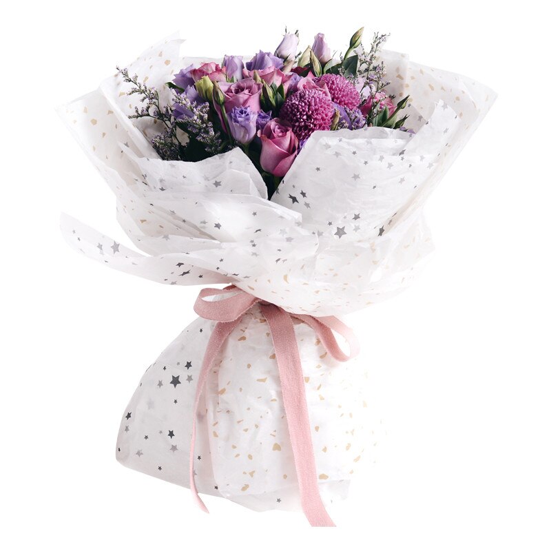 28Sheets/bag Tissue Paper Flower 50*70cm Packaging Home Decoration Festive &amp; Party Wedding DIY Packing Supplies