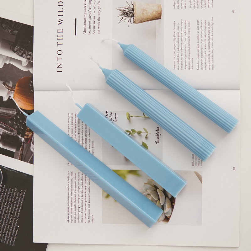 Rectangular Triangle Long Bar Spiked Rack Candle Plastic Mould Forms for Candles Diy Candle Making Supplies Make Candl Yourself