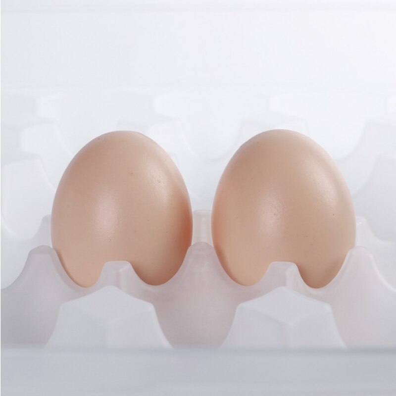 34 Grid Egg Storage Box Refrigerator Food Preservation Box Organizer Kitchen Accessories Plastic Tray Vegetable Rack -proof