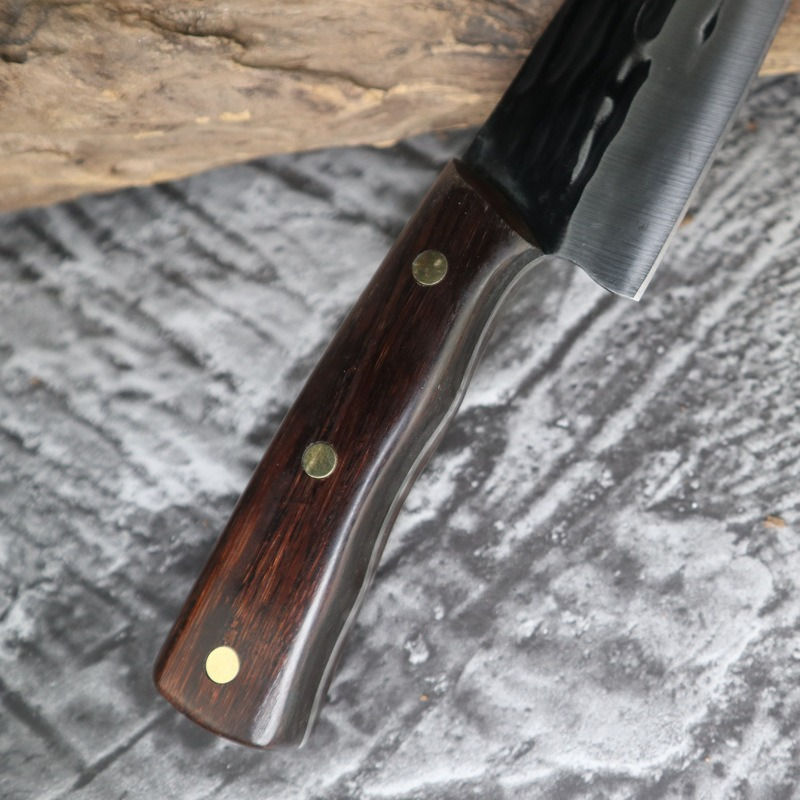 Chef Knife Forged Japanese Knife Santoku Chopping Slicing High Carbon Stainless Steel Meat Vegetable Cleaver