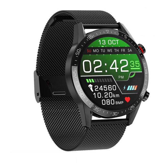 Melanda L13 Smartwatch Herren EKG+PPG Blutdruck Herzfrequenz Anruferinnerung Wasserdicht