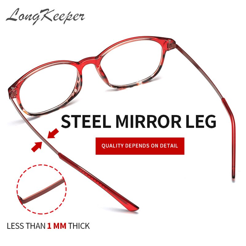 Floral Reading Glasses Frame Women Luxury Brand Stylish Ultralight Red Purple Eyeglasses Female Spectacles Diopter +1.0 to +3.5