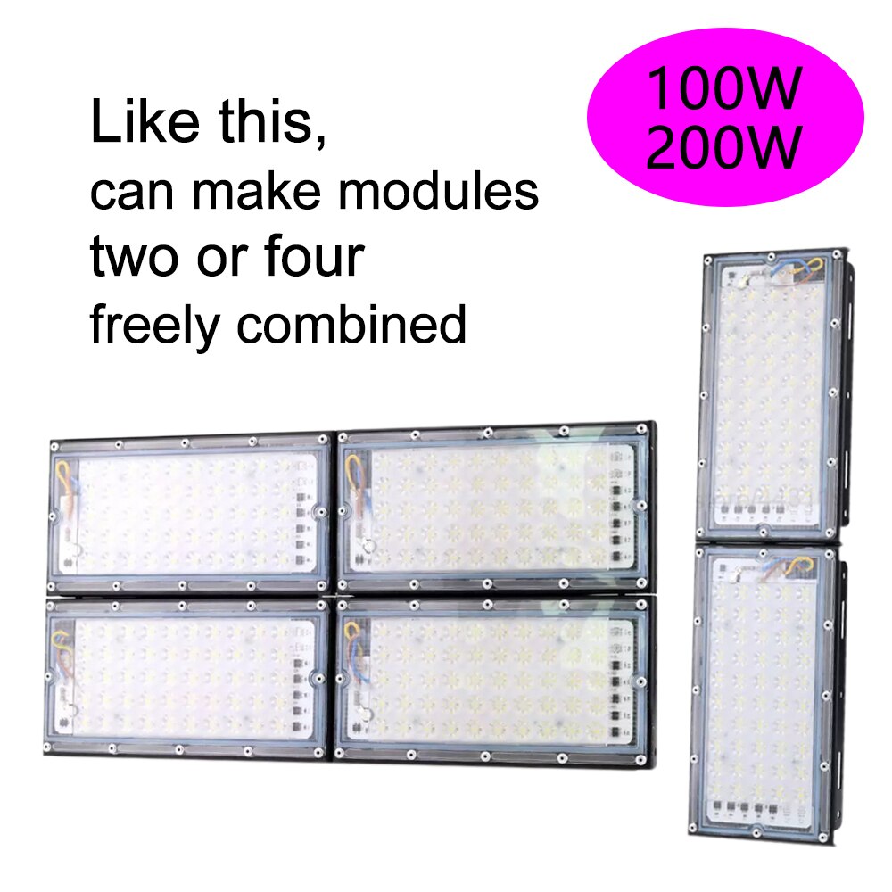 LED grow light full spectrum 50W Waterproof