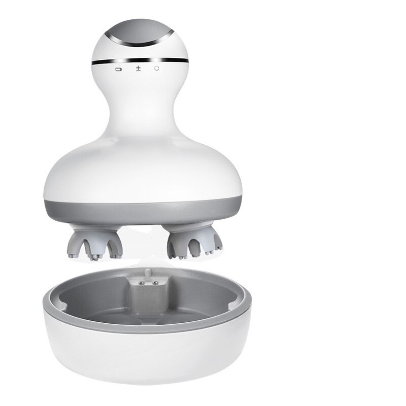 Masajeador eléctrico inteligente para cabeza de Mascota, masajeador de cuero cabelludo inalámbrico para perro, dispositivo de masaje de tejido profundo para el crecimiento del cabello, accesorios