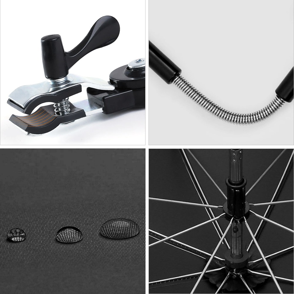 Baby Stroller Umbrella Adjustable Detachable Pram Baby Stroller Cover UV Rays Sun Parasol Umbrella Rain Protecter Outdoor Tools