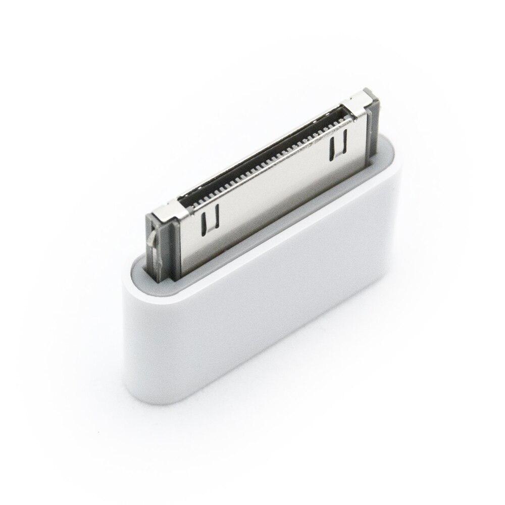 NYFundas 3 stuks MicroUSB naar Mannelijke 30-pin Converter lader adapter voor Apple iphone 4 4s 3 3GS ipad 1 2 3 ipod iphone 4s micro usb