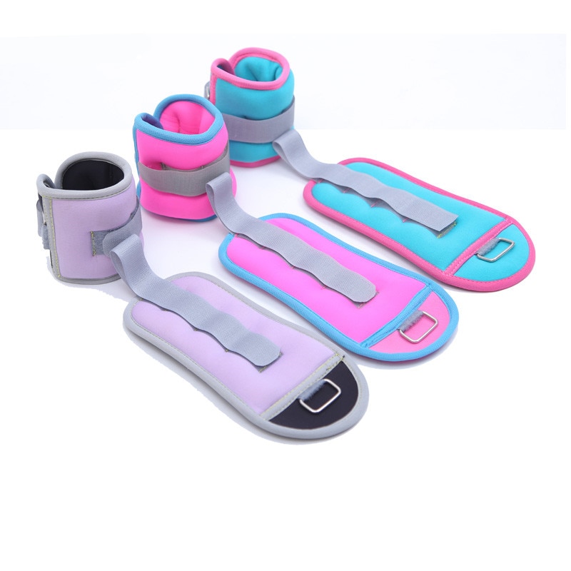 0.5kg/pair Adjustable Leg Ankle Weights Straps Strength Training Exercise Fitness Equipment For Running Basketball Football