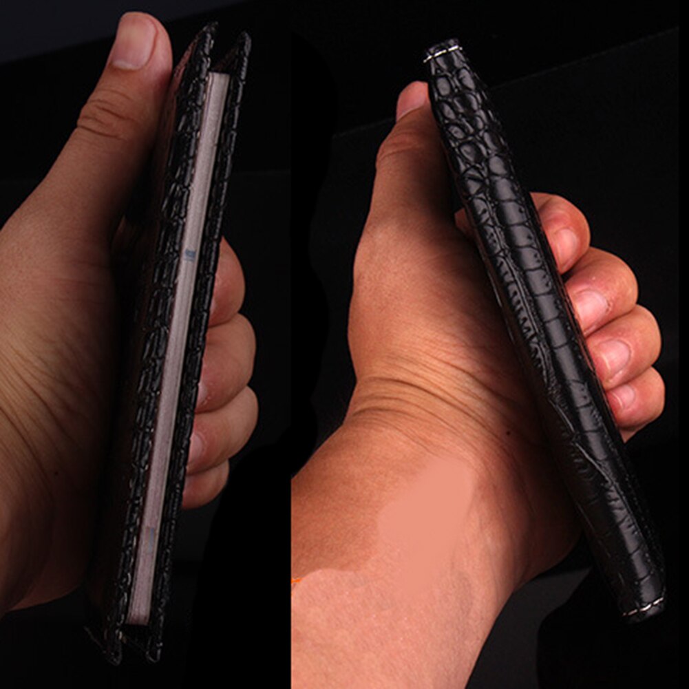 Alligator Pattern Leather Passport Cover And Travel Document Holder Passport Cover Case for Men Women Credit Card Holder Wallet