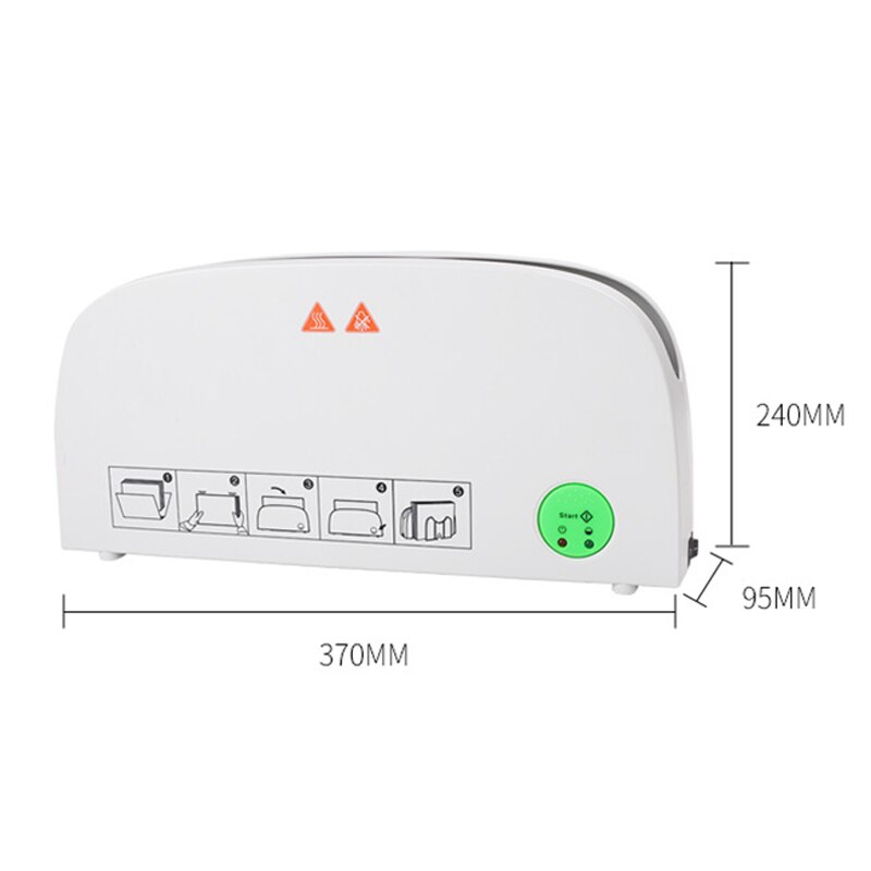 Elektronische Melt Lijm Machine 250W Bindmachine Melt Afdichting Set Bindmachine A4 Certificaat Fuser Boek Bestand