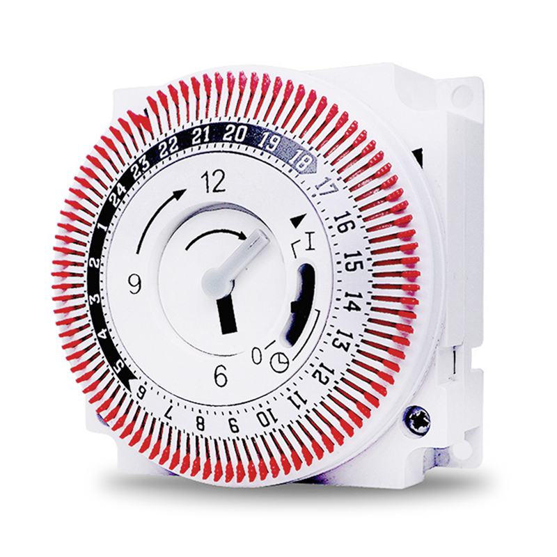 24 Hours Timing Switch Multi-functional Mechanical Timer Industrial Timing Device Switch Protect Panel Timer Supplies