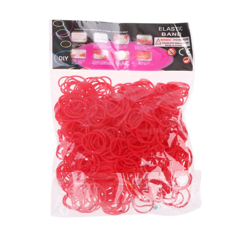 600 stuks regenboog mega navulling elastiekjes diy armbandjes feestgunst knutselwerkjes voor meisjes: 5