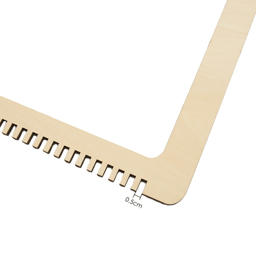 Weefgetouw Haak Para Tejer Naaien Accessoires Grappige Kinderen Speelgoed Houten Weefgetouw Hand Breien Machine C0716
