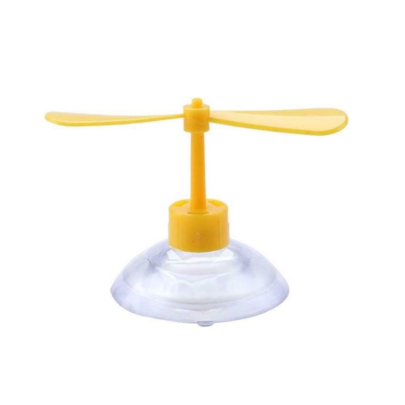 1 Uds., ventilador para casco de motocicleta, accesorios de decoración, ventosa, ventosa, hélice, diversión infantil, Libélula de Bambú: 07