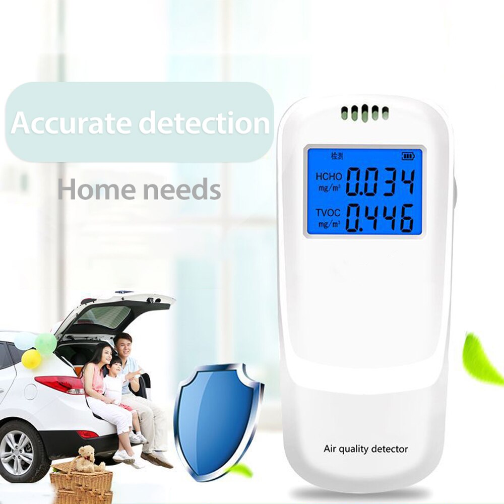 Indoor Portable CO2 Meter Gas Detector Multifunctional Home Air Monitor Intelligent Analyzer Household CO2 sensor