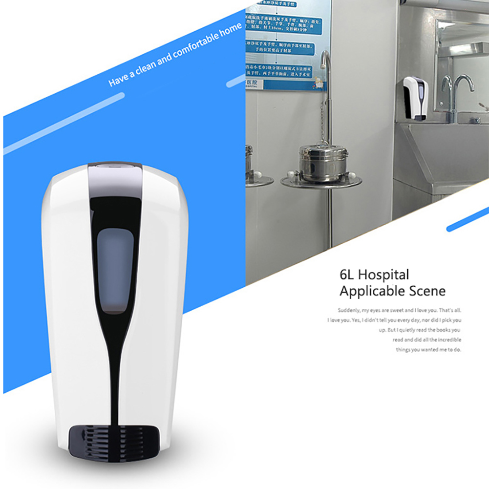500/1000ml Wall-Mounted Soap Dispenser Press Type Hand Disinfection Machine Alcohol Sterilizer Home Hand Sanitary Soap Dispenser