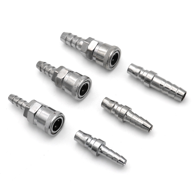 Manguera neumática de 6, 8, 10mm, estándar europeo, UE, Japón, tipo C, conector de liberación rápida, acoplador de manguera para compresor de aire