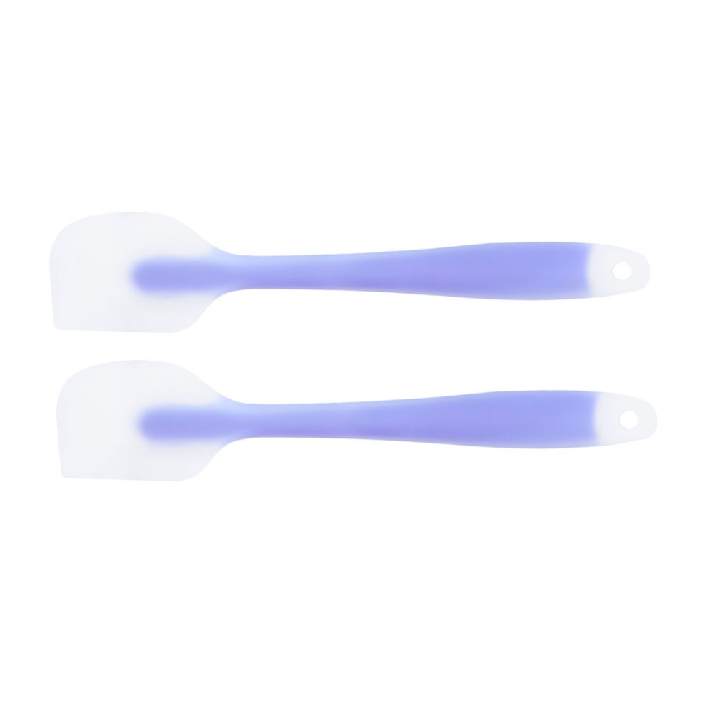 2pcs Silicone Cream Scraper Large Size Silicone Scraper Translucent Cream Scraper Cake Spatula Baking Tools for Home Restaurant(