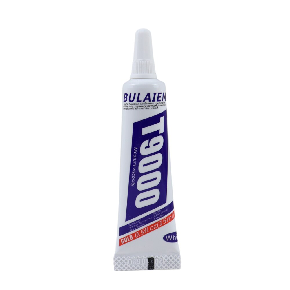 Bulaien T9000 15Ml Clear Contact Telefoon Reparatie Lijm Acryl Vriendelijke Lijm Met Precisie Applicator Tip