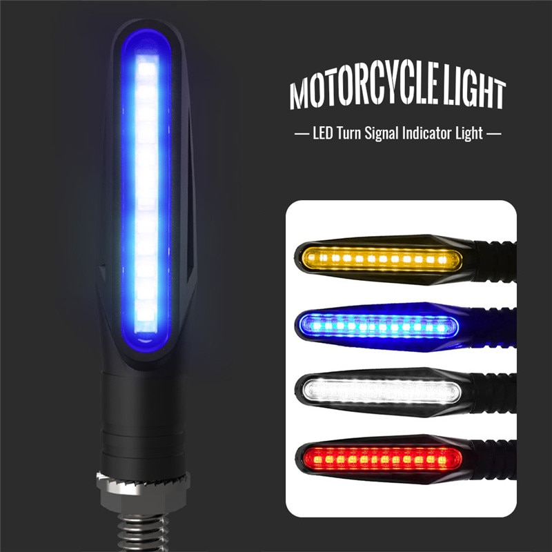 1 Pièces Universel Moto Moto LED Clignotant Voyant Ambre Pour Frein Clignotants Feux