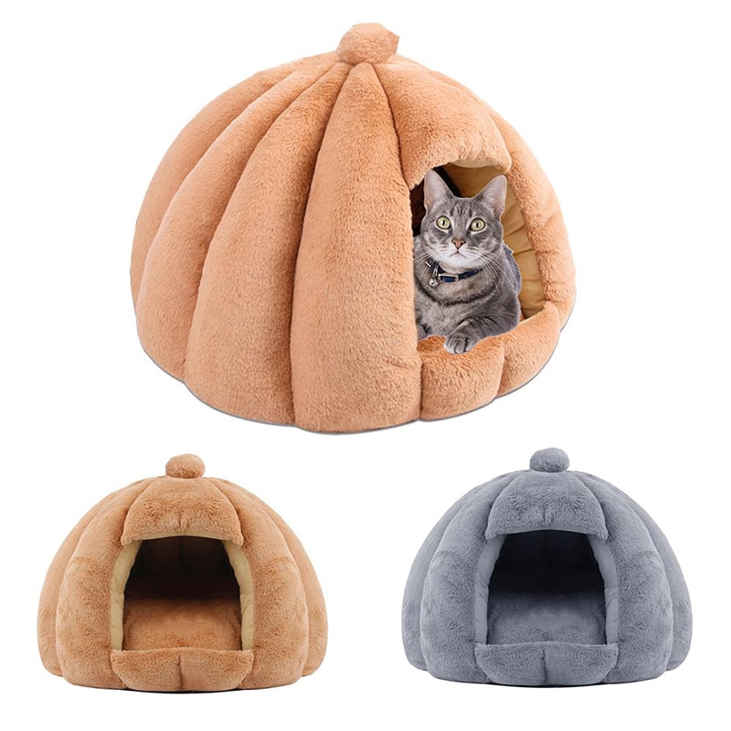 Cama suave para perros, cueva para gatos, casa para mascotas, cálida para invierno, camas para gatos de , cama para perros, cesto para cojín para perros, productos para gatos