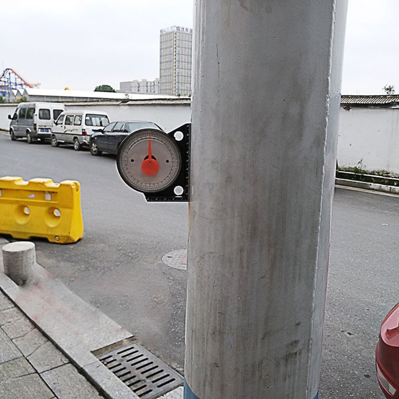 Slope Inclinometer Protractor Angle Finder Tilt Level Meter Clinometer Gauge With Magnetic Base