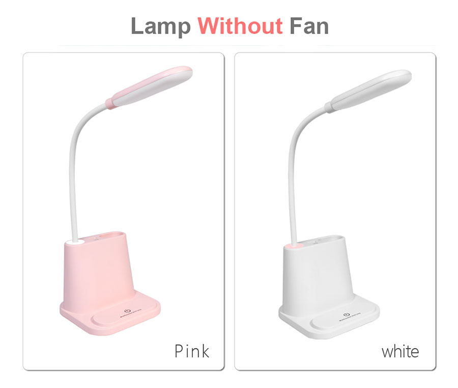 Led Table Lamp Desk lamps USB Flexible Reading For Children With phone hoder Intelligent Eye Protection Dormitory