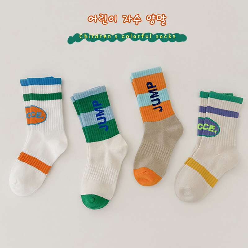 4 Pcs Contrasterende Kleur Baby Sok Baby Accessoires Recien Nacido Baby Meisje Kleding Giet Bébés Kinderen Sokken Baby Boy kleding