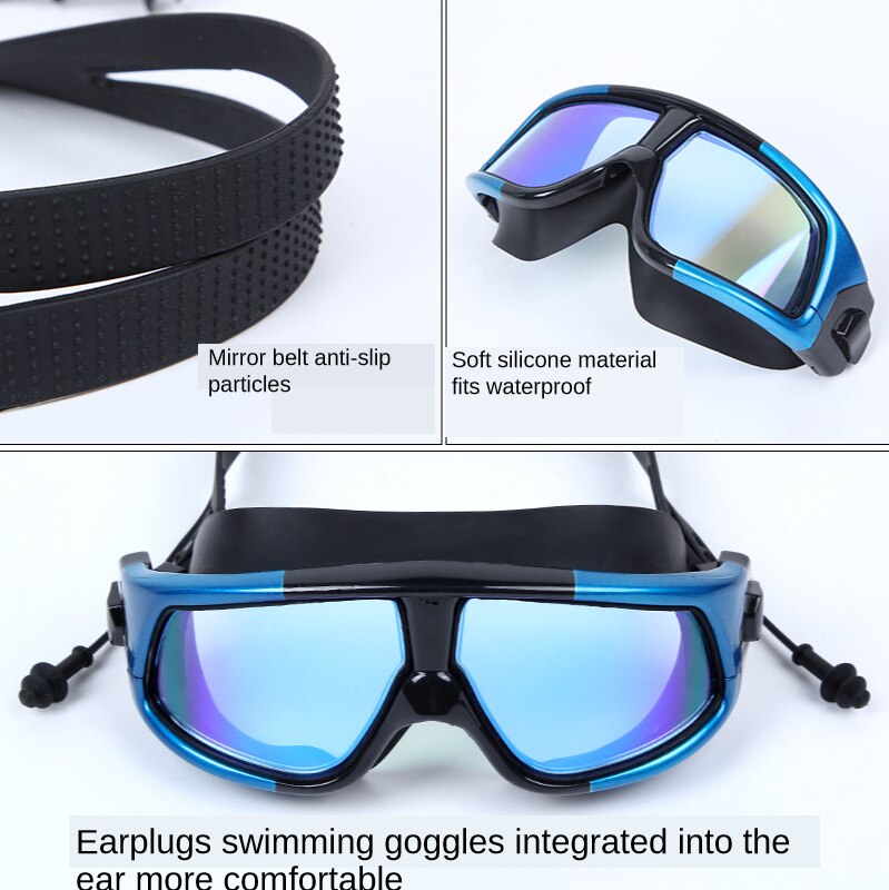 Zwemmen Bijziendheid Bril Professionele Zwemmen Bril Anti Fog Uv Bescherming Geen Lekkende Voor Volwassen Mannen Vrouwen Bijziendheid Bril Set