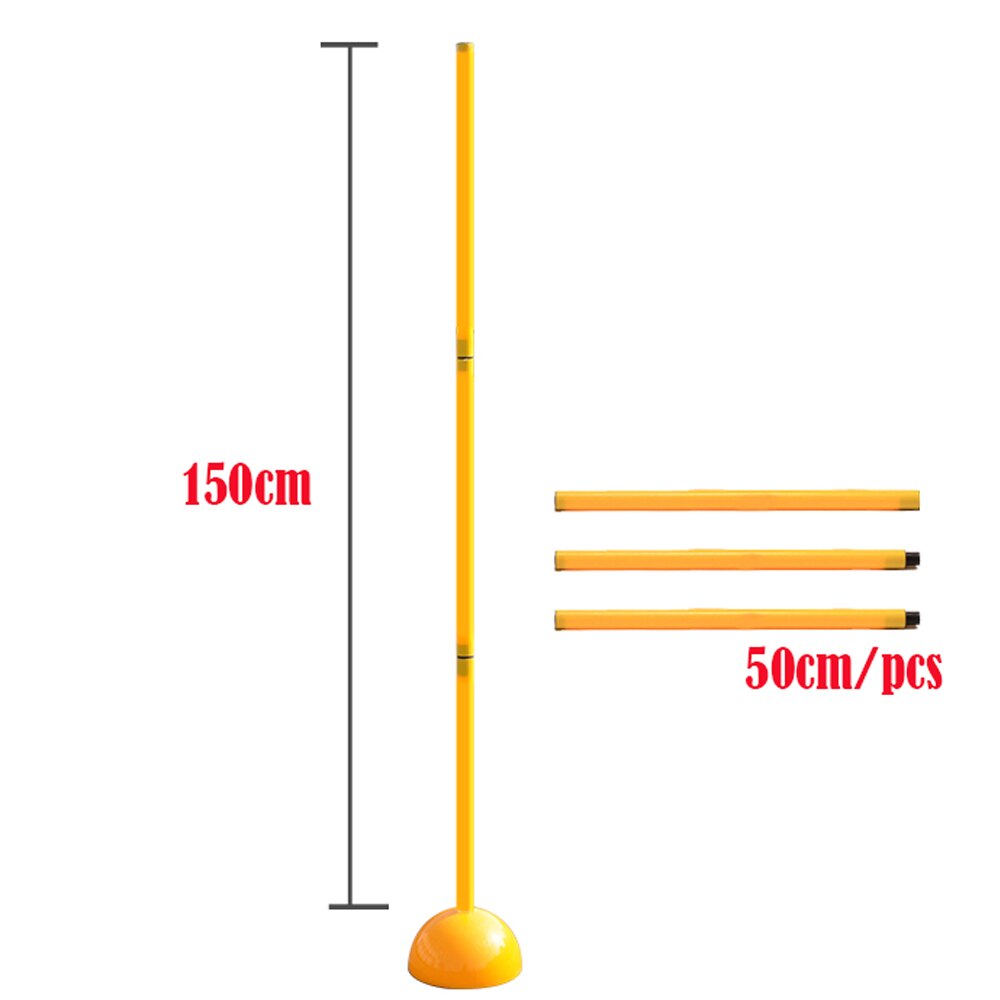 Water Injection Base Football Sign Pole Flag Logo Bar Training Equipment Sign Obstacle Marker Rod