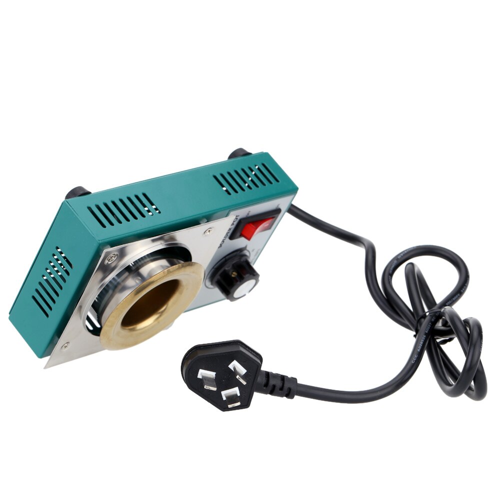 in Acciaio Inox Saldatura pentola Titanio Stazione di Saldatura di Saldatura di Riparazione Strumento Temperatura Regolabile Stagno Fuso Crogiolo Forno