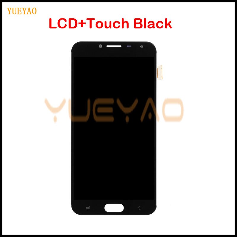 J400 LCD for Samsung Galaxy J4 J400F Display SM-J400F/H/P/M/G/DS Touch Screen Digitizer Assembly Replacement Frame: LCD NoFrame Black