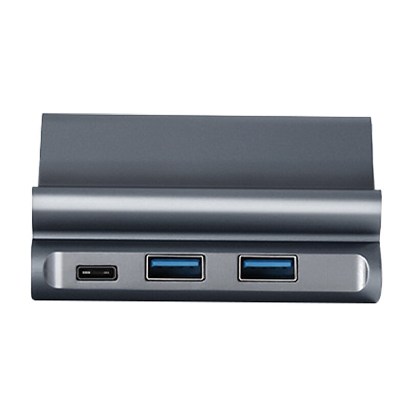 USB C Hub Type C Docking Station Phone Stand 4K HDMI-Compatible USB 3.0 RJ45 for Huawei Samsung: Default Title