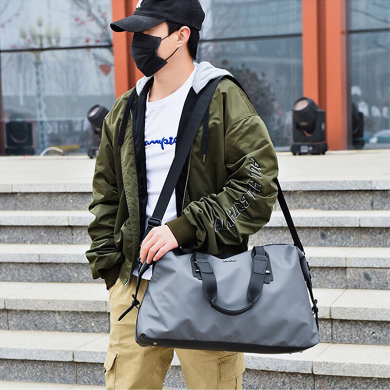 2020 nuovi Uomini Impermeabile NylonTravel Sacchetti di Duffle Maschio Grande Capacità di Bagaglio A Mano Casual Borse di Business Week-End Tote XA48M