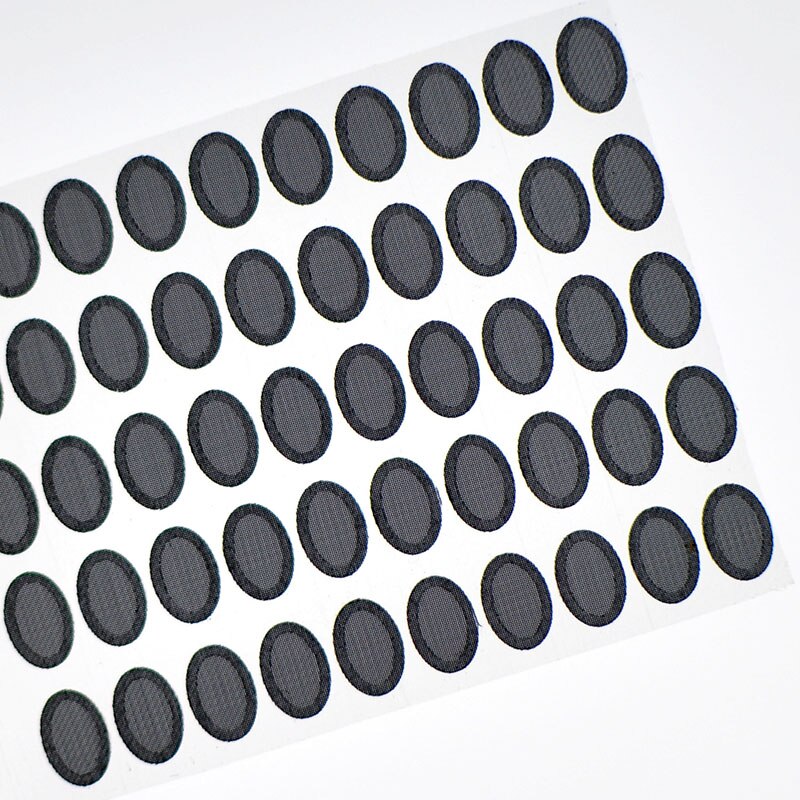 Oval Shape Earphones Filter Mesh Earbuds Dust Proof Mesh In Ear Tuning Mesh Filter 20pcs