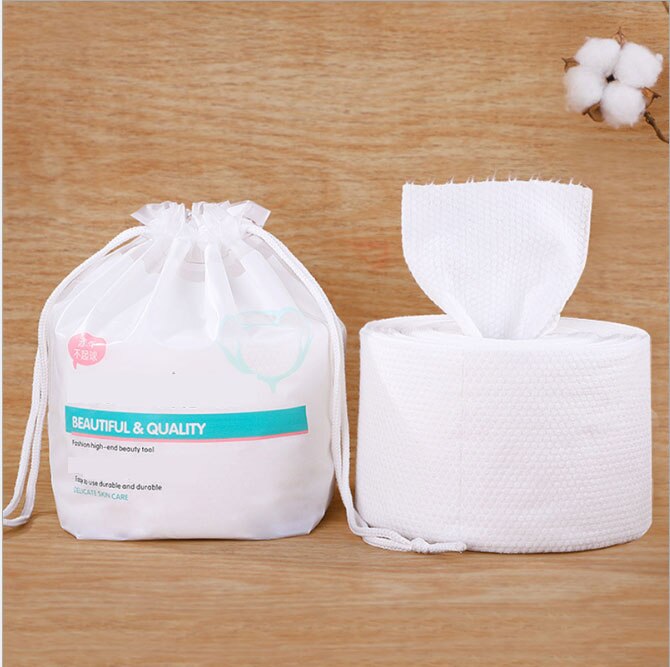 Wegwerp Gezichtsreiniging Handdoek, Zakken Pure Katoen Verdikte Parel Patroon Schoonheid Reiniging Handdoek Roll Handdoek