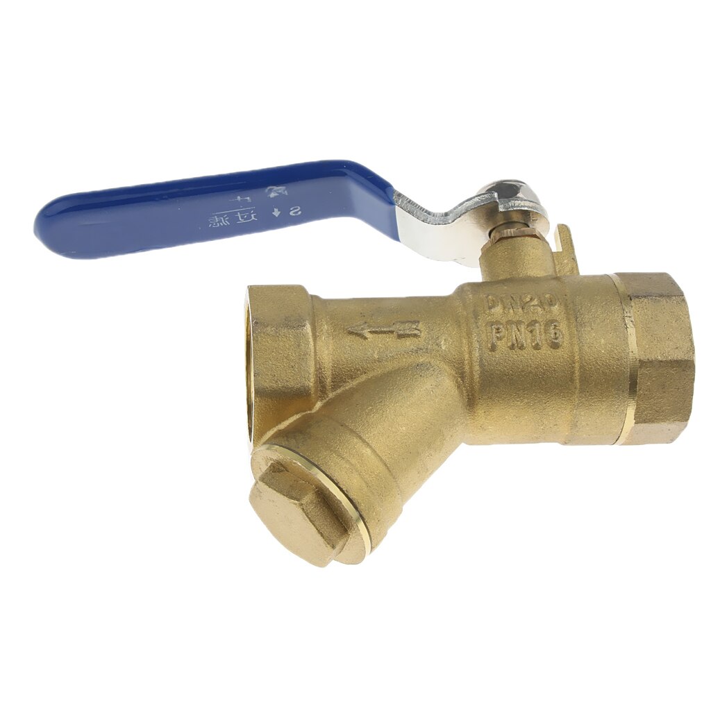 Solid Y Type Brass Strainer Filter Ball Valve 3/4 ... – Vicedeal