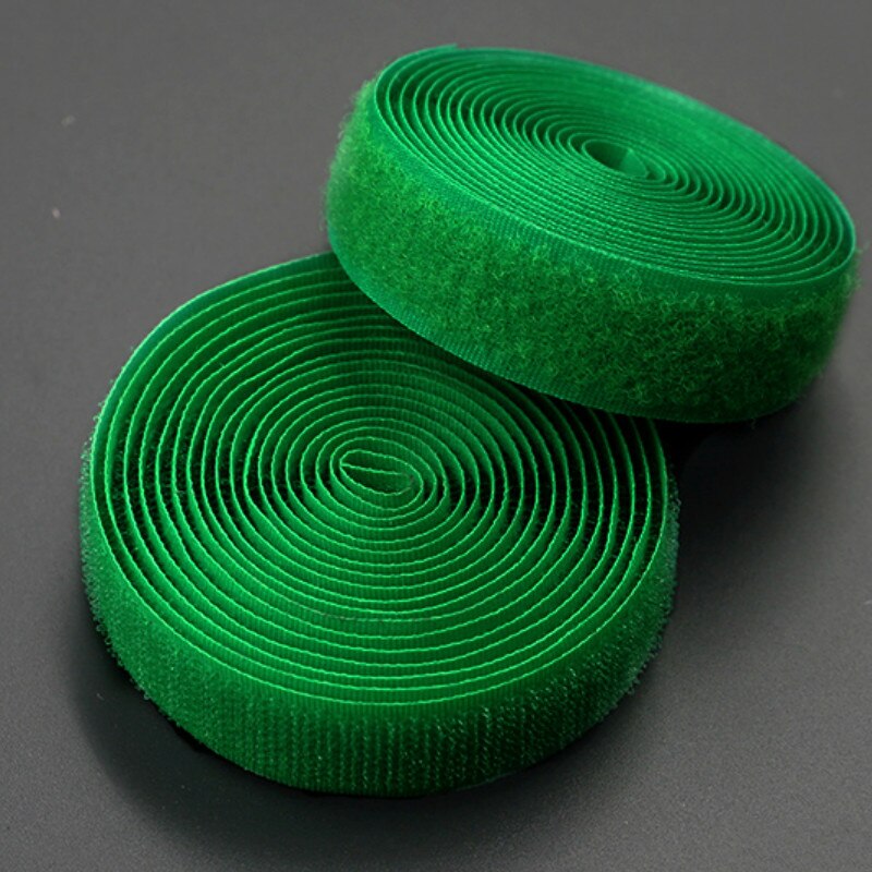 2cm wide DIY Hook and Loop No Adhesive Fastener Tape Nylon Button Sewing Garment Bags DIY Magic kneading Patch velcros: 18