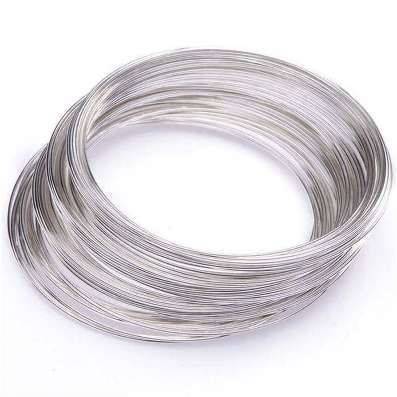 Indian Jewelry55/60 Mm 100 Pcs Zilver/Goud Kleur Geheugen Roestvrij Stalen Armband Draad Manchet Armbanden Voor Vrouwen mannen