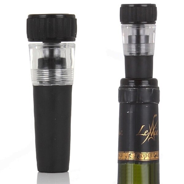 1Pc Stainless Steel Home Bar Wine Collection Red Wine Champagne Bottle Stopper Sealer Round Collar Drip Stop Ring series: 604