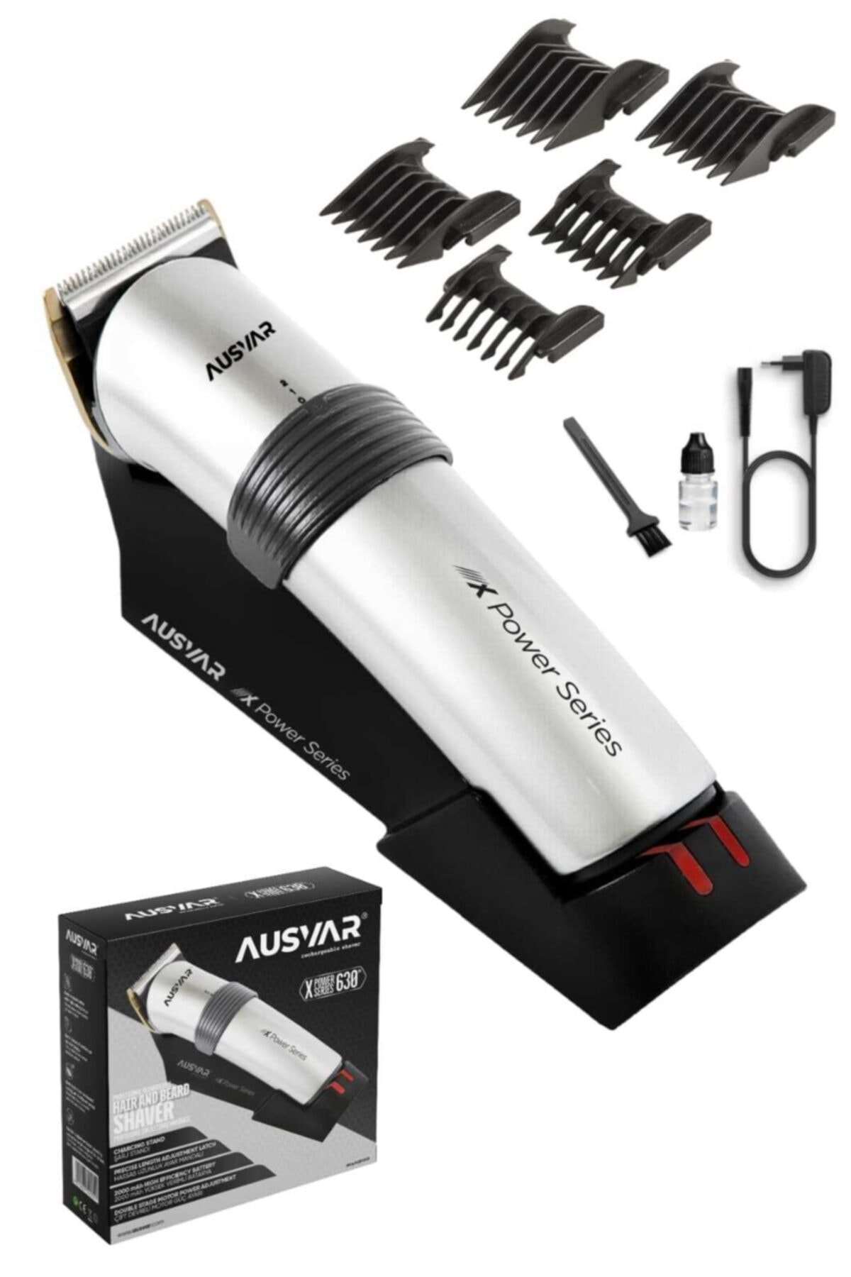 X Power 630 Professional Rechargeable Hair Beard Shaving Machine