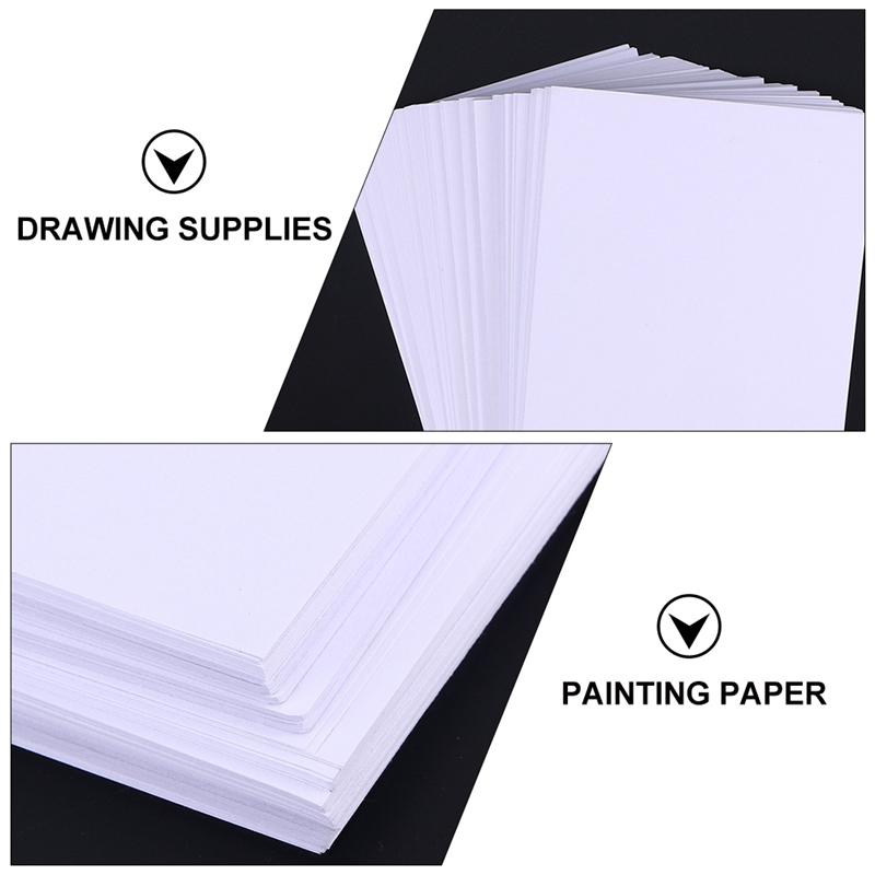 200 Sheets A5 Painting Watercolor Paper Drawing Sketching Paper for Students