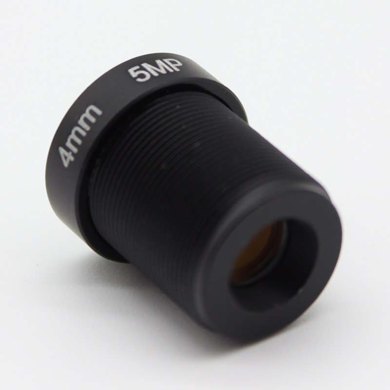 HD 5MP 4mm Fixed Iris 86 degrees angle 1/2.5" IR Board CCTV Lens M12 for Security IP Camera