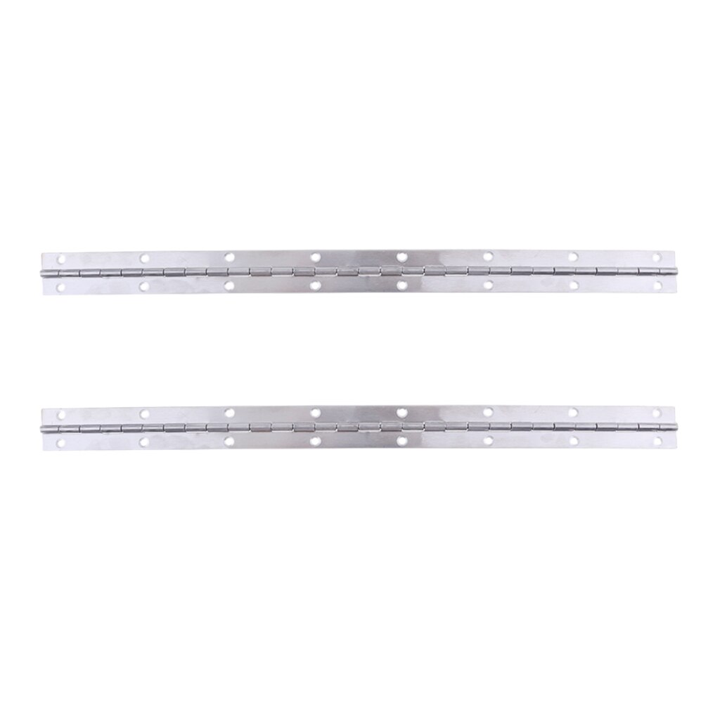 Bisagra de Piano continua de acero inoxidable 304, accesorio de alta resistencia para barcos Mairne de 15 pulgadas de largo, 2 uds.