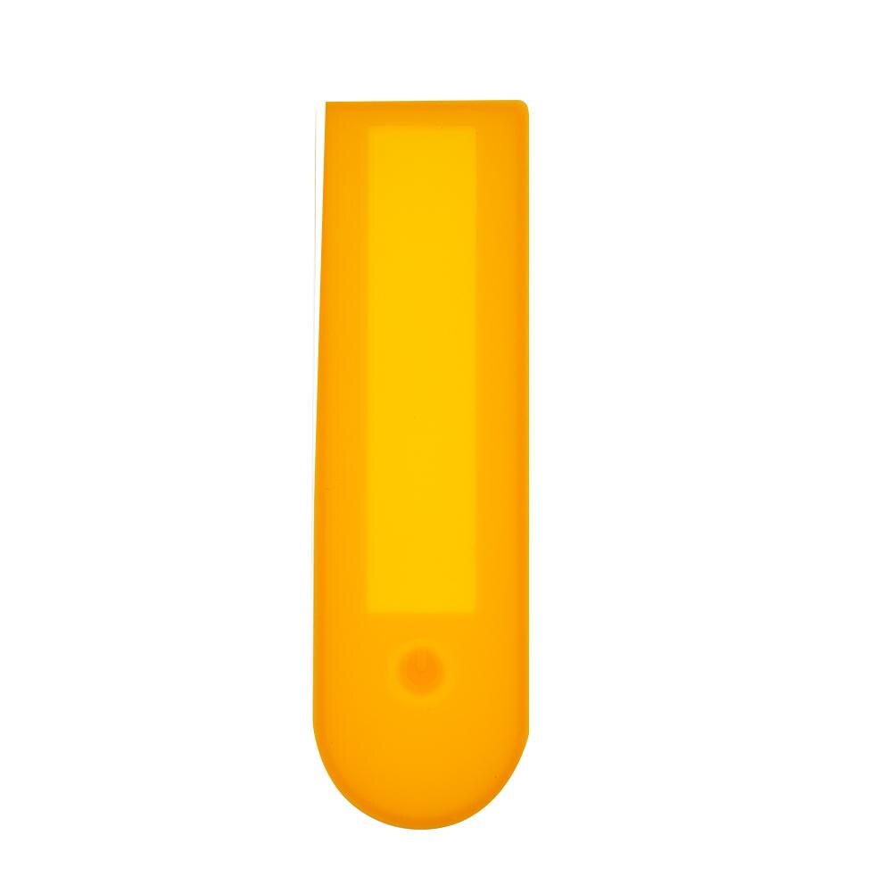 Para MAX G30 Ninebot Scooter Elétrica Painel de Controle Central Scratchproof Capa de Silicone À Prova D' Água Caixa de Proteção Acessórios: Yellow
