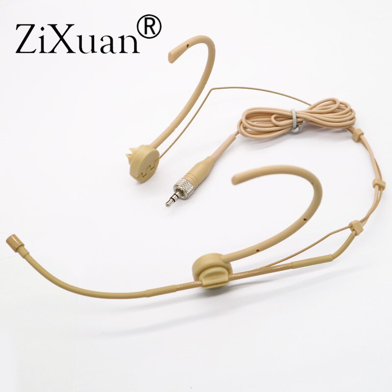 Pro headset microfoon voor akg samson  ta3f xlr 3 pin opvouwbaar draadloos hoofdstel: B