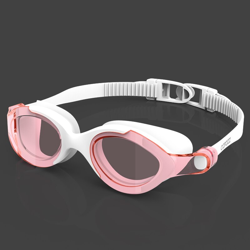 Competition Swimming Goggles Plating Anti-fog Swim Glasses Waterproof UV Protection Swim Goggles for Men Women: clear pink